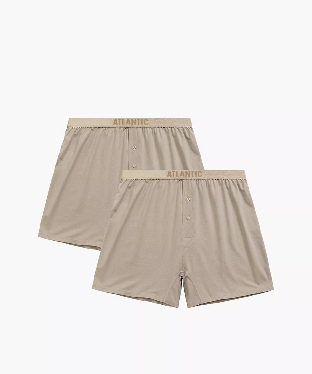 Boxer morbidi da uomo in cotone e modal pack da due pezzi