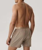 Boxer morbidi da uomo in cotone e modal - pack due pezzi