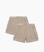 Boxer morbidi da uomo in cotone e modal - pack due pezzi
