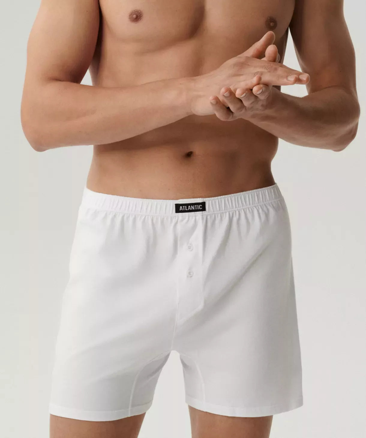 Boxer morbidi da uomo in cotone - pack due pezzi - 2bmb-003