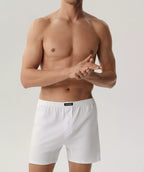 Boxer morbidi da uomo in cotone - pack due pezzi - 2bmb-003