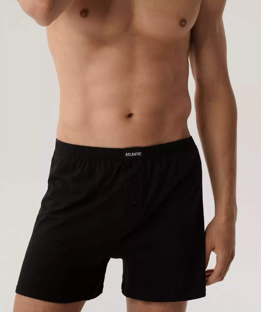 Boxer morbidi da uomo in cotone - pack due pezzi - 2bmb-003