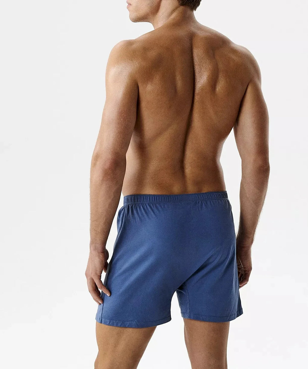 Boxer morbido con bottoni in 100% cotone - pack da 2 pezzi