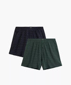 Boxer morbido con bottoni in 100% cotone - pack da 2 pezzi