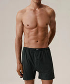 Boxer morbido con bottoni in 100% cotone - pack da 2 pezzi