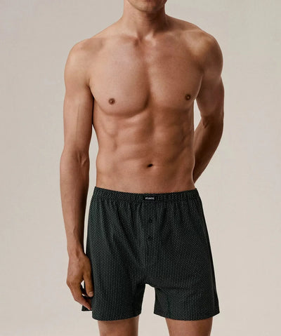 2mbx-079 - vino - boxer morbido con bottoni in 100% cotone