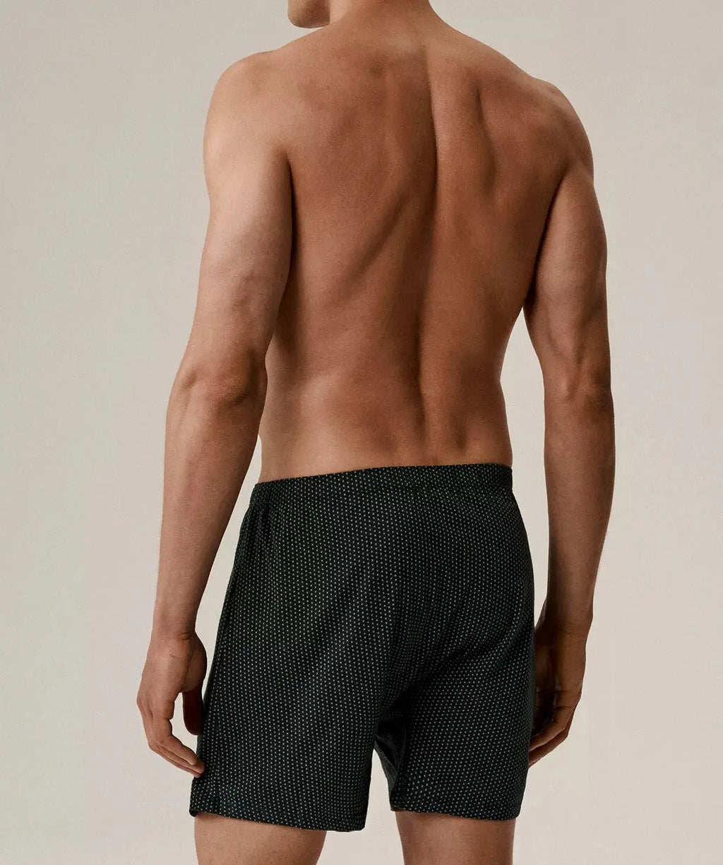 Boxer morbido con bottoni in 100% cotone - pack da 2 pezzi