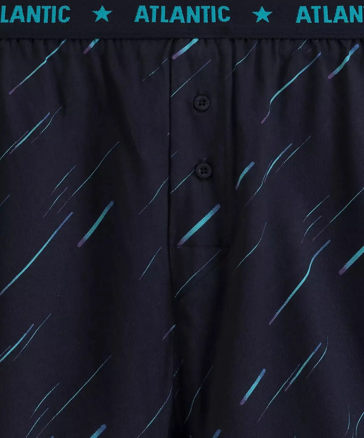 Boxer morbido con bottoni in 100% cotone - pack da 2 pezzi