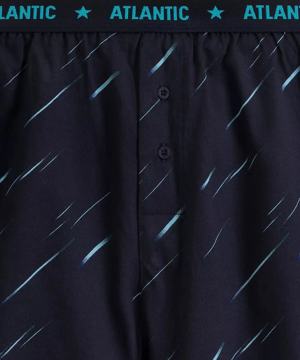 Boxer morbido con bottoni in 100% cotone - pack da 2 pezzi