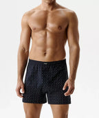 Boxer morbido con bottoni in 100% cotone - pack da 2 pezzi