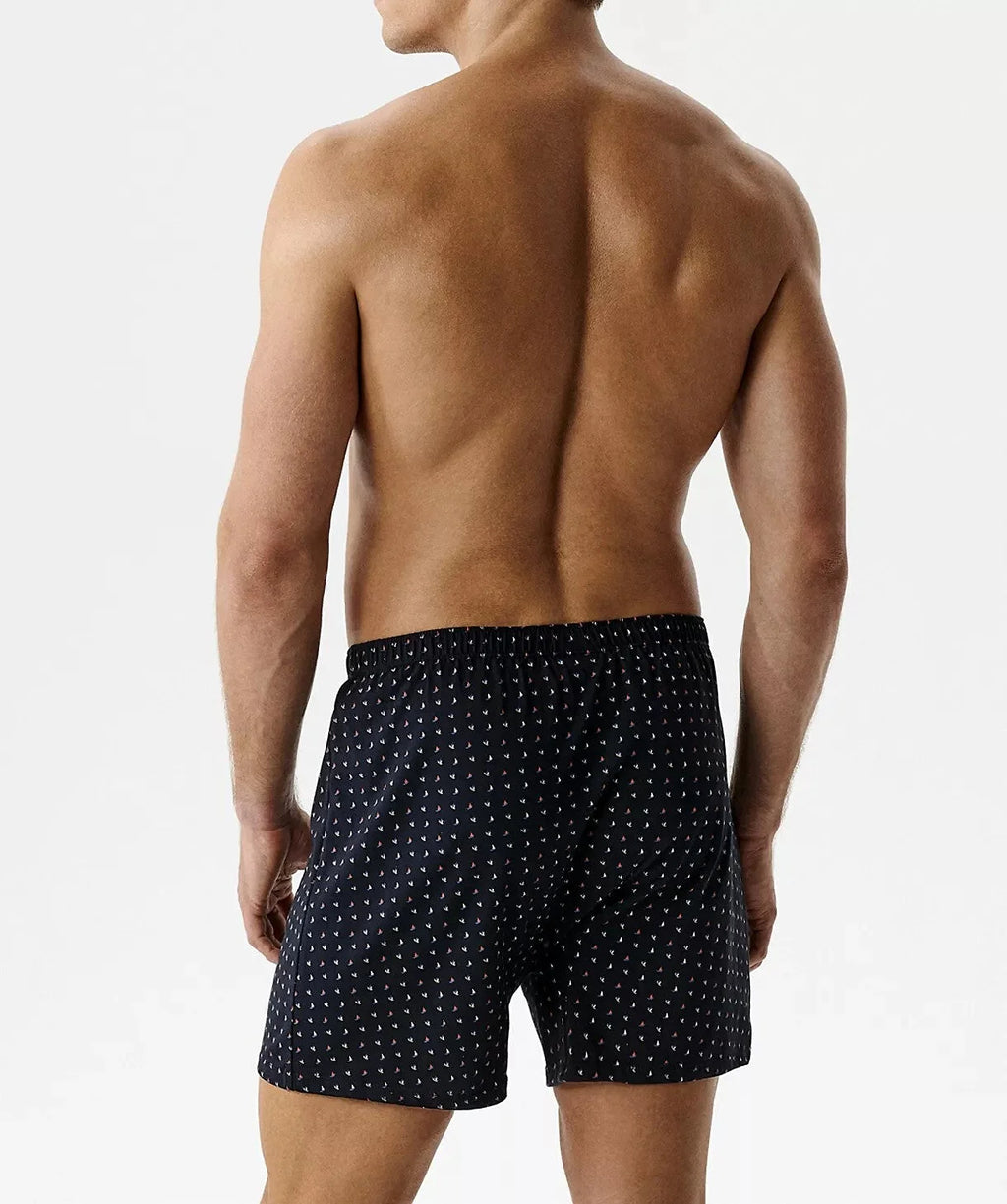 Boxer morbido con bottoni in 100% cotone - pack da 2 pezzi