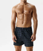Boxer morbido con bottoni in 100% cotone - pack da 2 pezzi