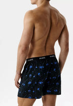 Boxer morbido con bottoni in 100% cotone - pack da 2 pezzi