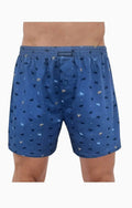 Boxer uomo ampio con bottoni 100% cotone - classic comfort