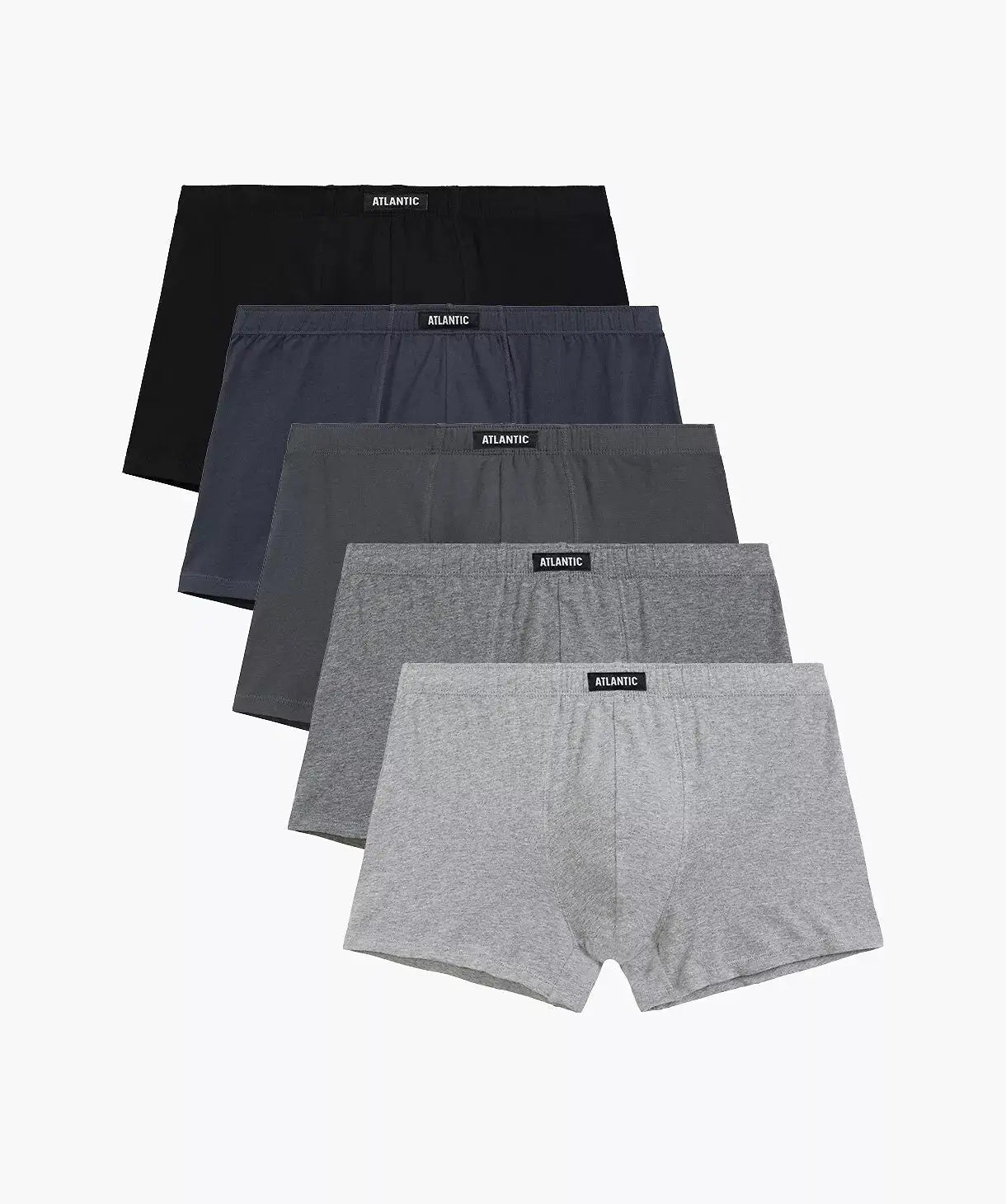 Boxer uomo in cotone di alta qualità - pack da 5 pezzi