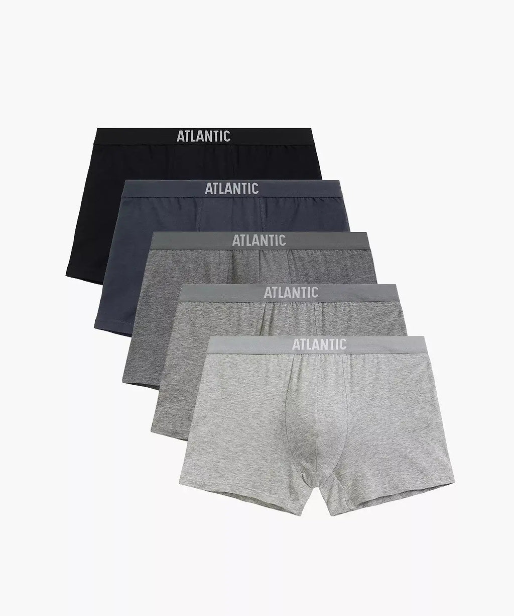 Boxer uomo in cotone di alta qualità - pack da 5 pezzi