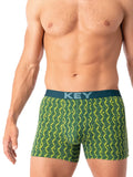 Mxh 516 - boxer uomo in cotone elasticizzato a fantasia