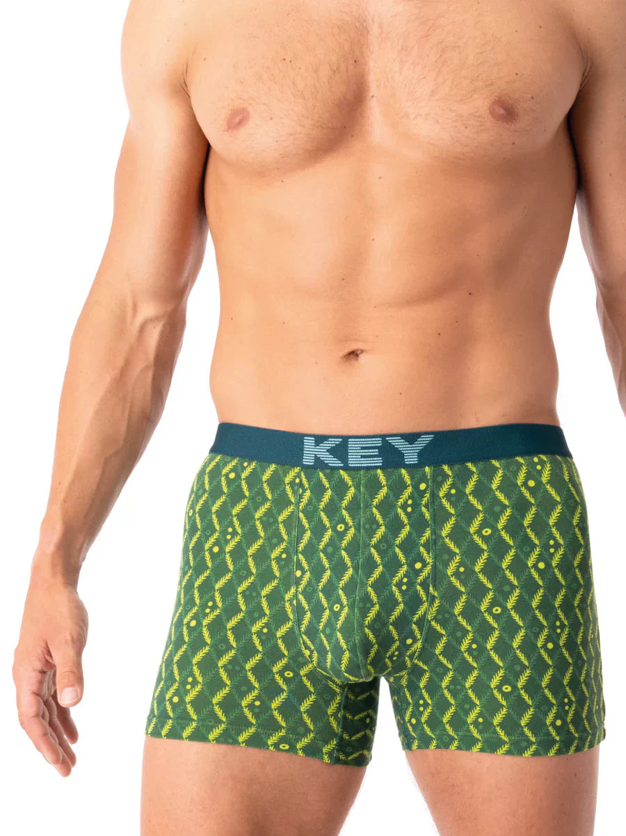 Boxer uomo in cotone elasticizzato a fantasia - mxh 516