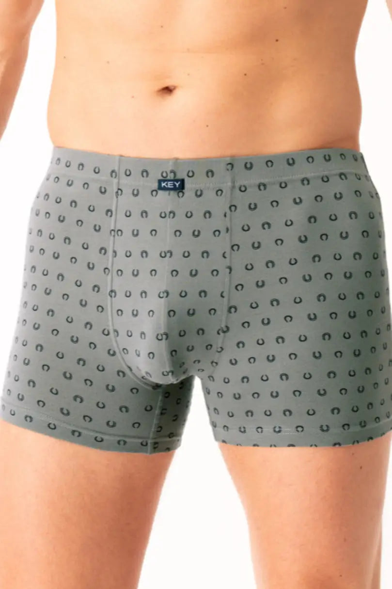 Boxer uomo in cotone elasticizzato a fantasia - mxh 612