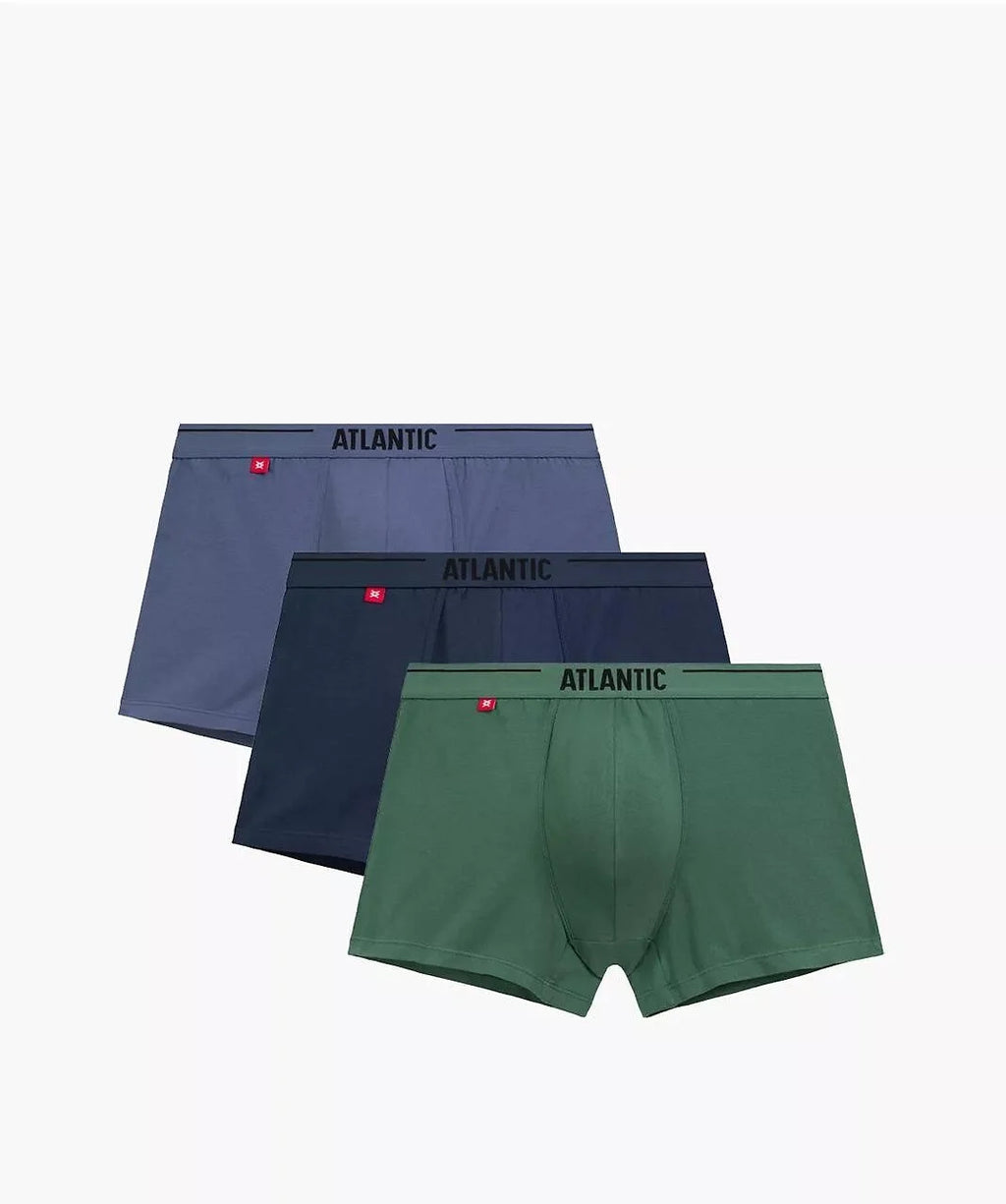 Boxer uomo in cotone elasticizzato – pack da 3 pezzi