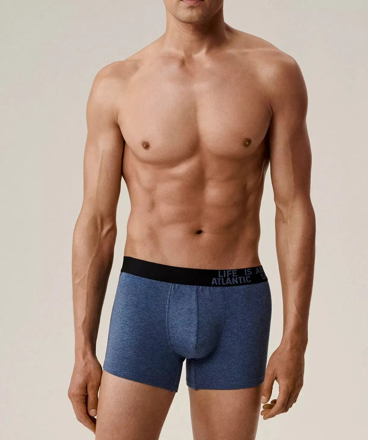 Boxer uomo in cotone elasticizzato – pack da 3 pezzi