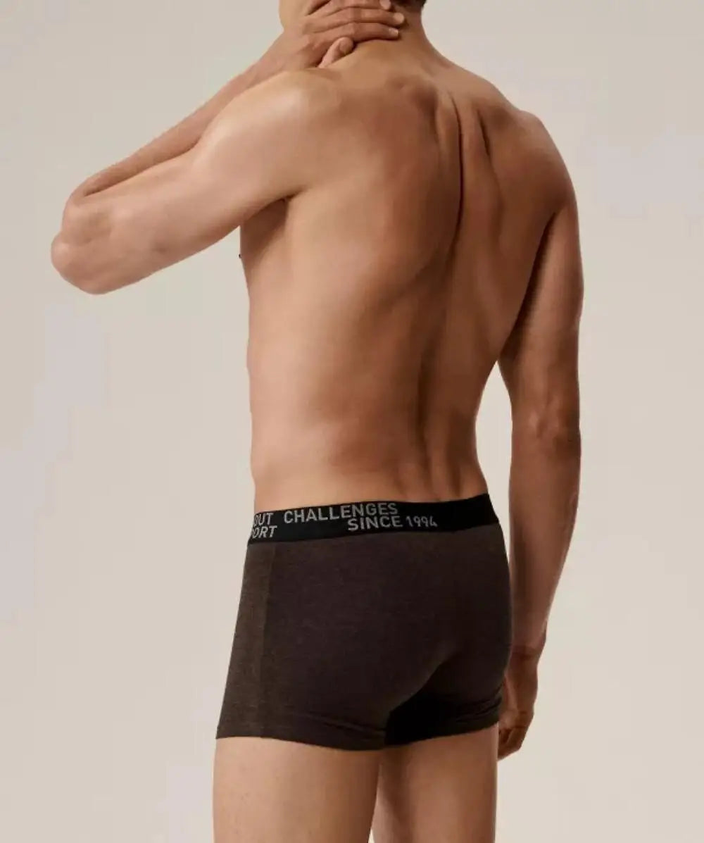 Boxer uomo in cotone elasticizzato – pack da 3 pezzi