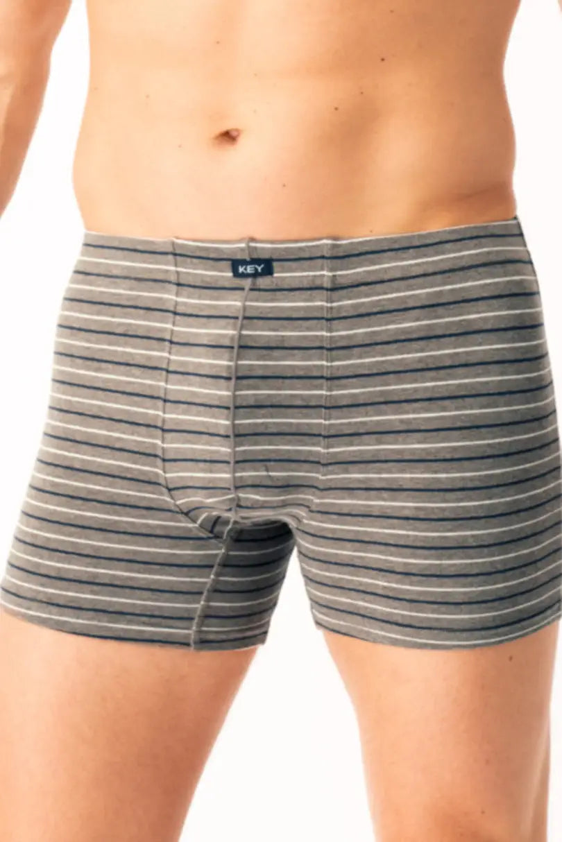 Boxer uomo in cotone elasticizzato a righe - mxh 311