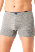 Boxer uomo in cotone elasticizzato a righe - mxh 354