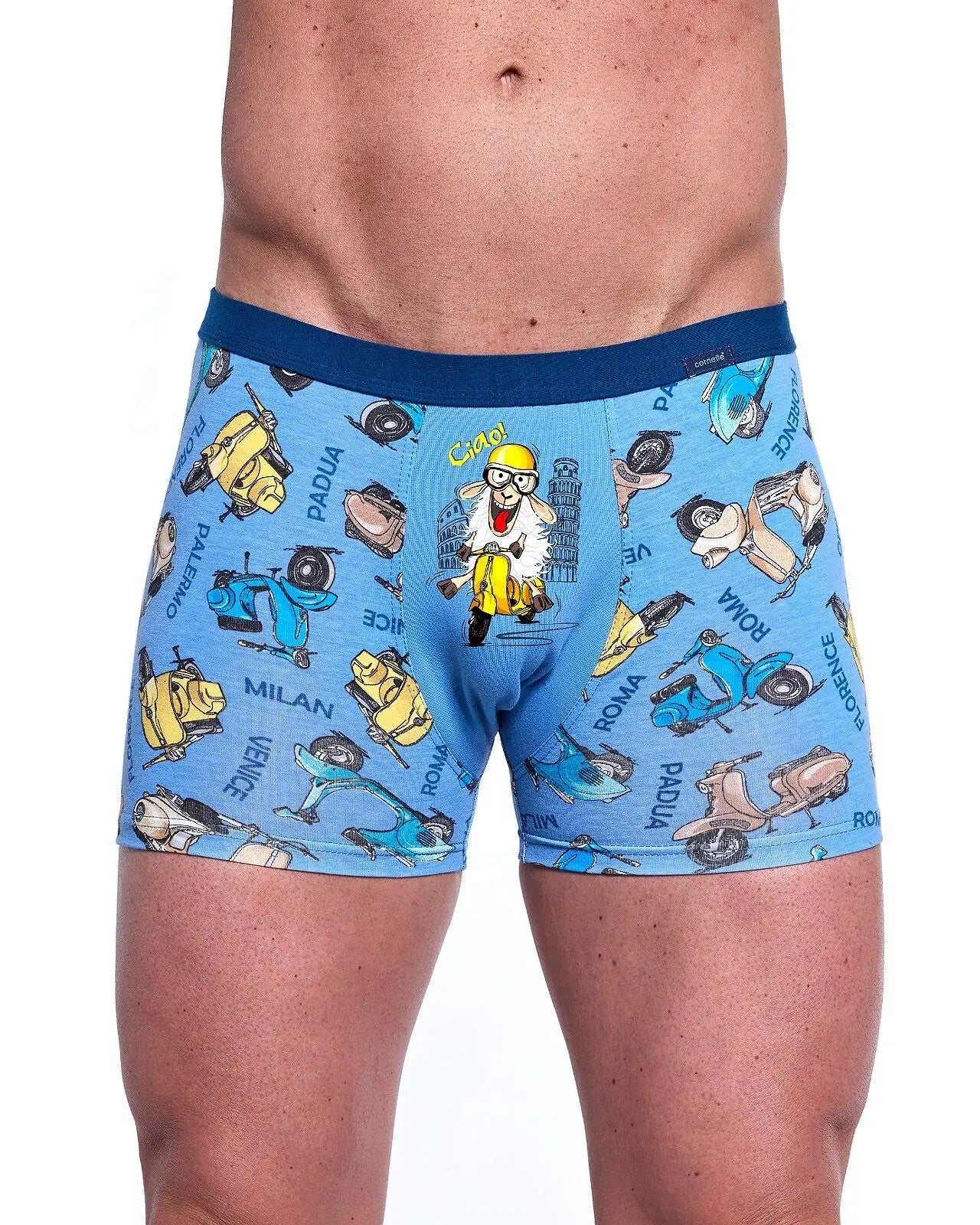 Boxer da uomo in cotone elasticizzato - tattoo - 280/243