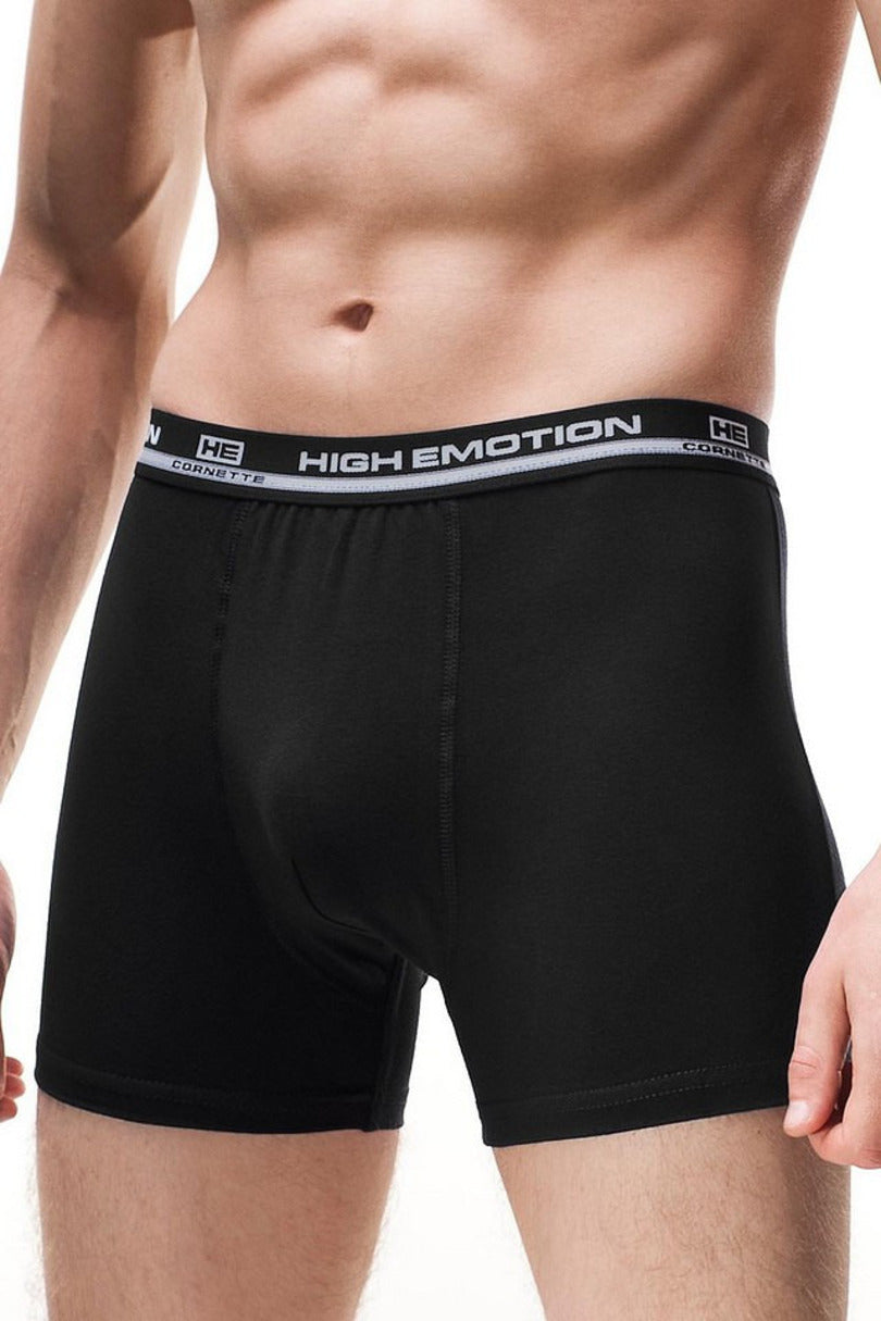 Boxer uomo in cotone con elastico a vista high emotion