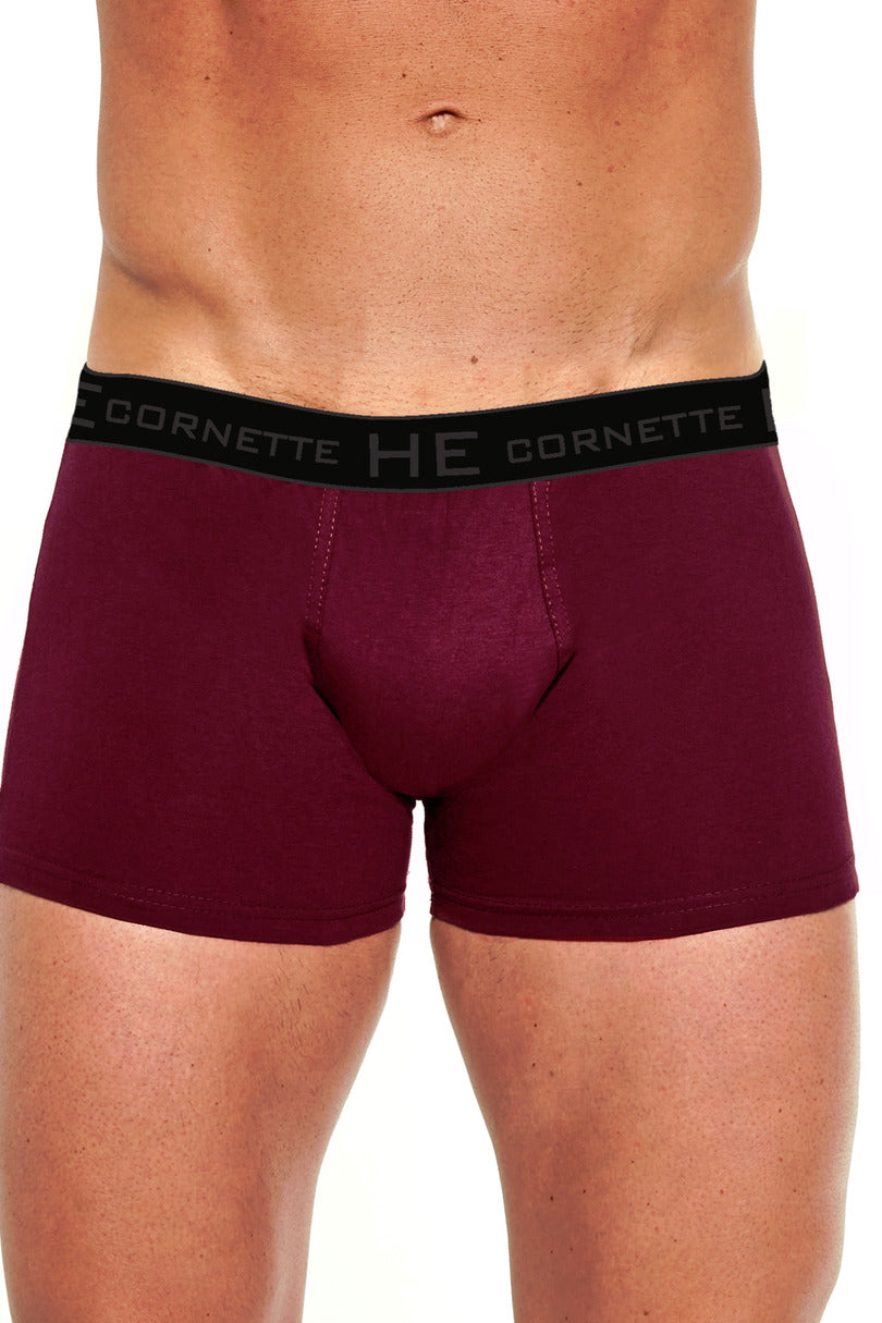 Boxer uomo in cotone con elastico a vista high emotion