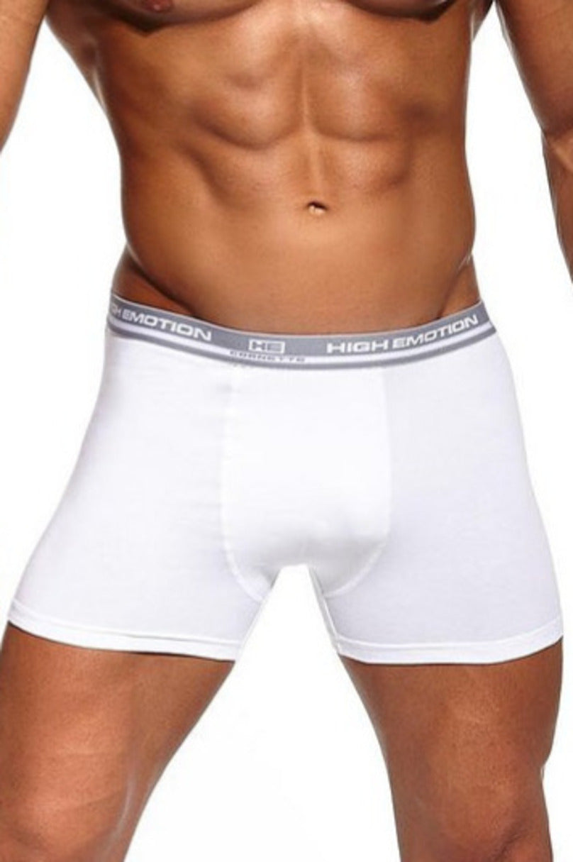 Boxer uomo in cotone con elastico a vista high emotion