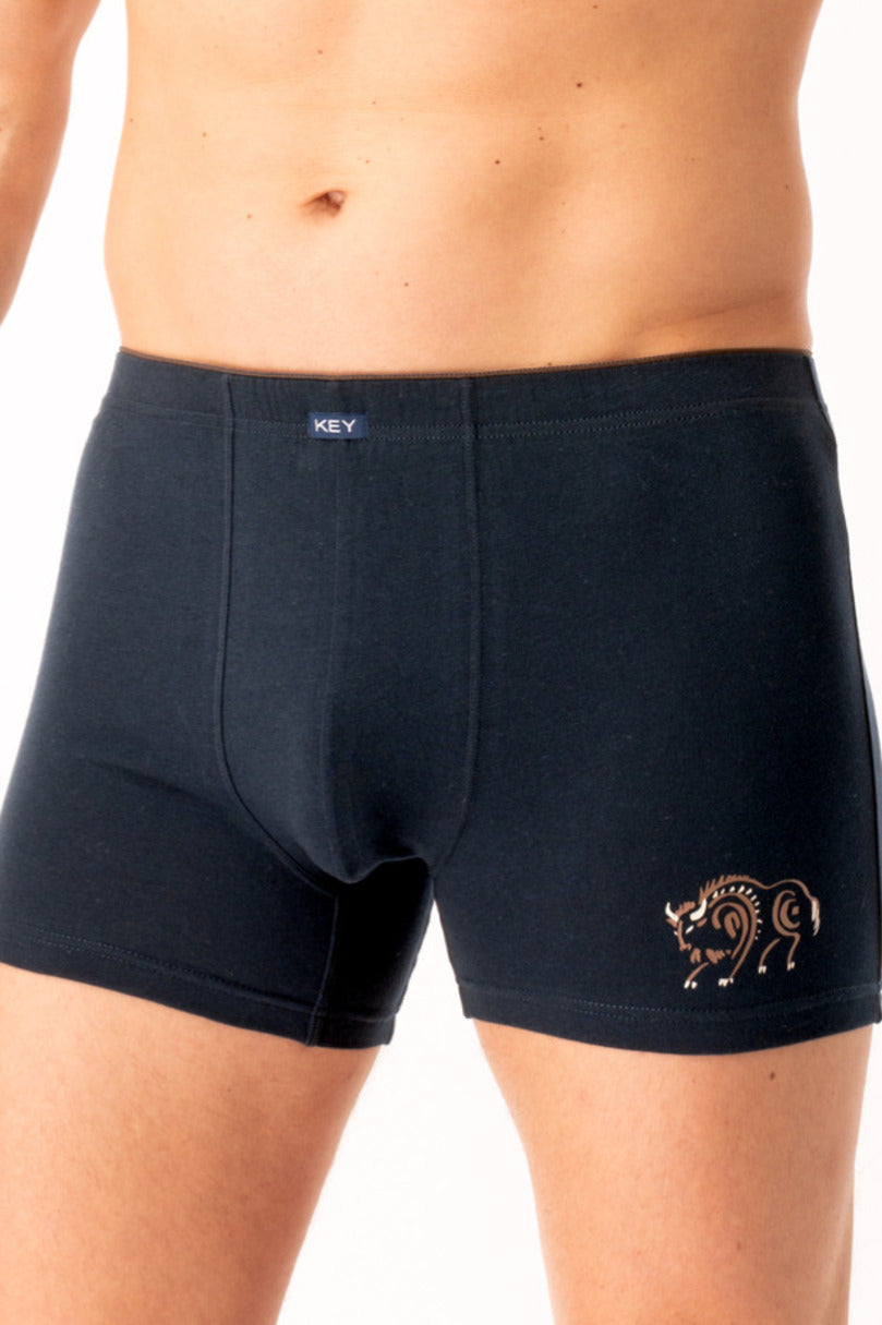 Boxer uomo in cotone elasticizzato con stampa mxh 706