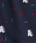 Boxer uomo larghi in cotone a cuori – pack da 2 pezzi
