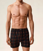 Boxer uomo larghi in cotone con fantasia gnometti – pack