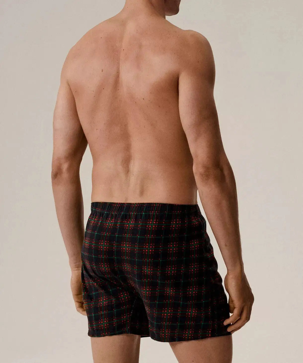 Boxer uomo larghi in cotone con fantasia gnometti – pack