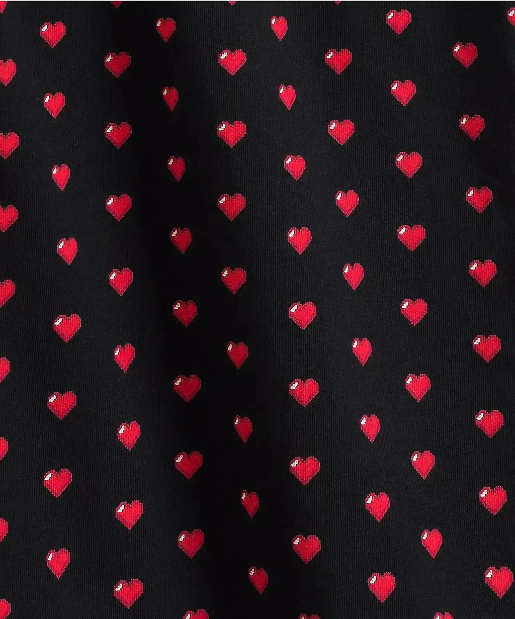 Boxer uomo larghi in cotone con stampa a cuori – pack da 2