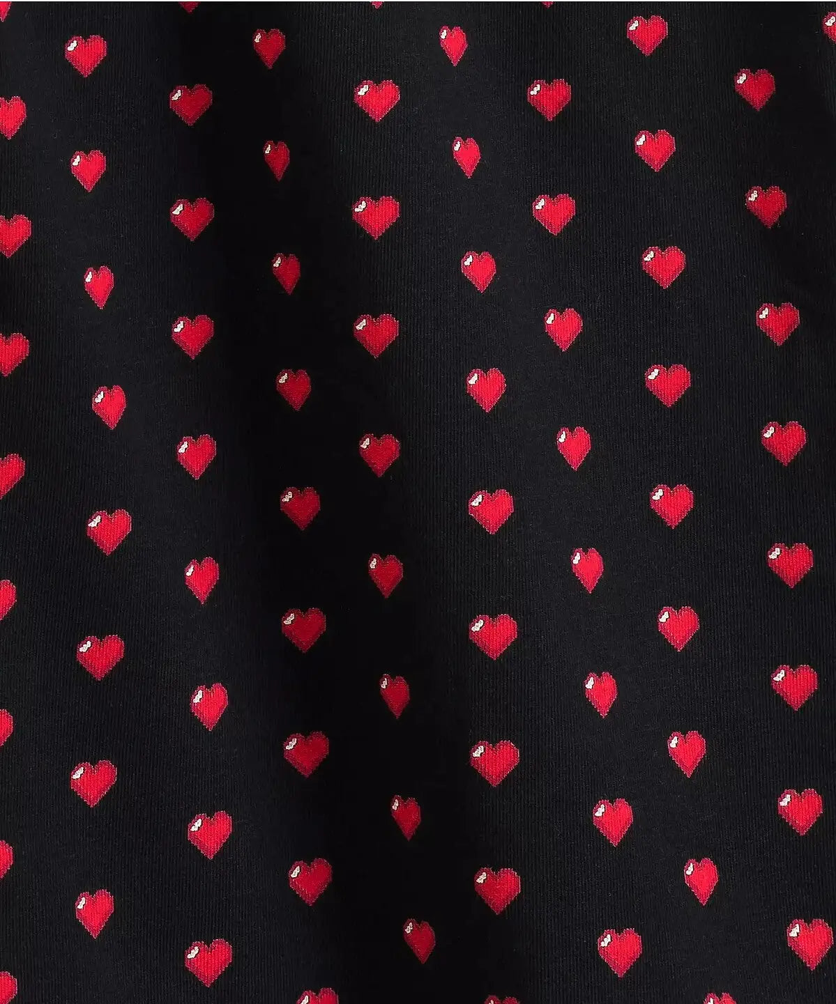 Boxer uomo larghi in cotone con stampa a cuori – pack da 2