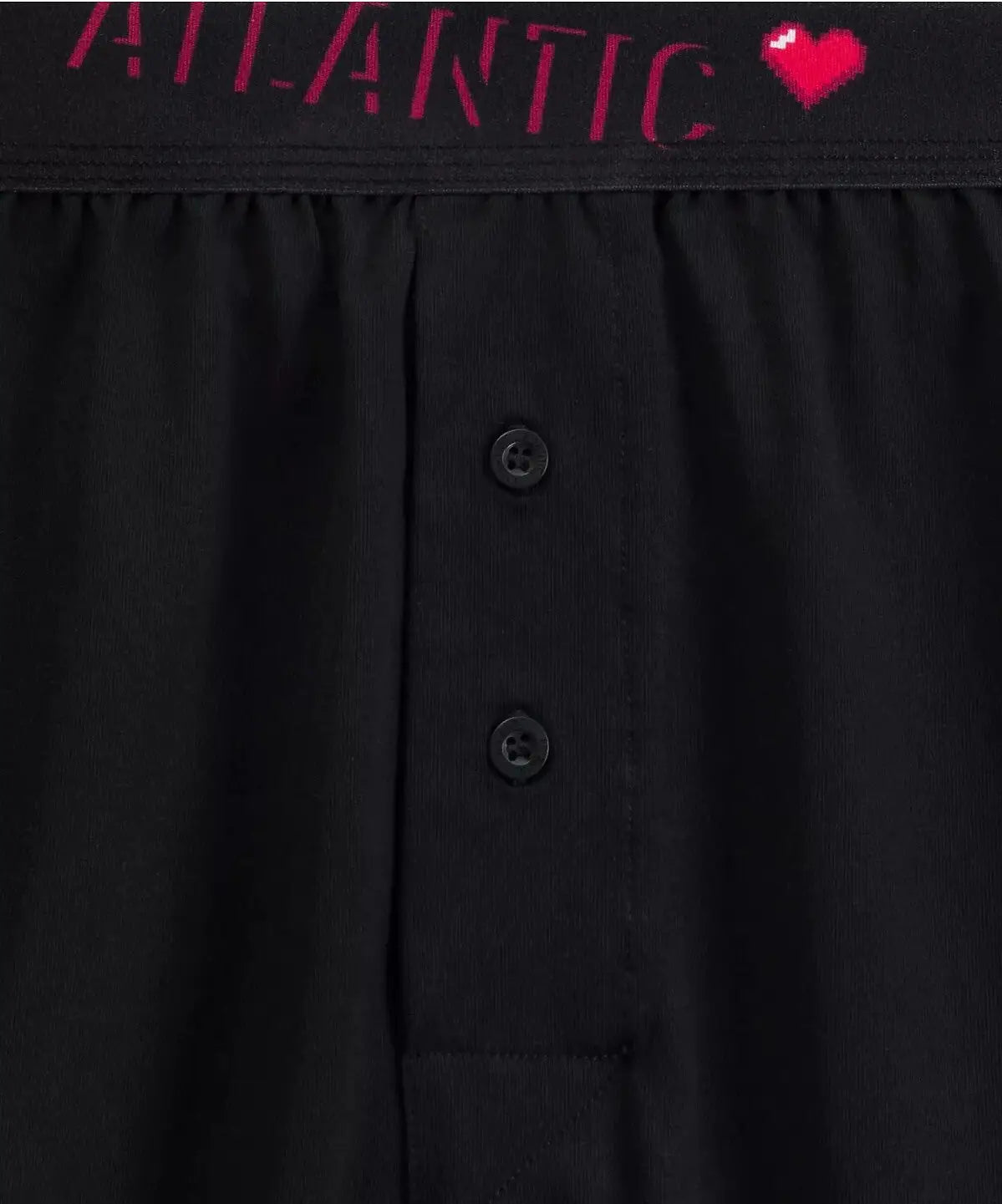 Boxer uomo larghi in cotone con stampa a cuori – pack da 2