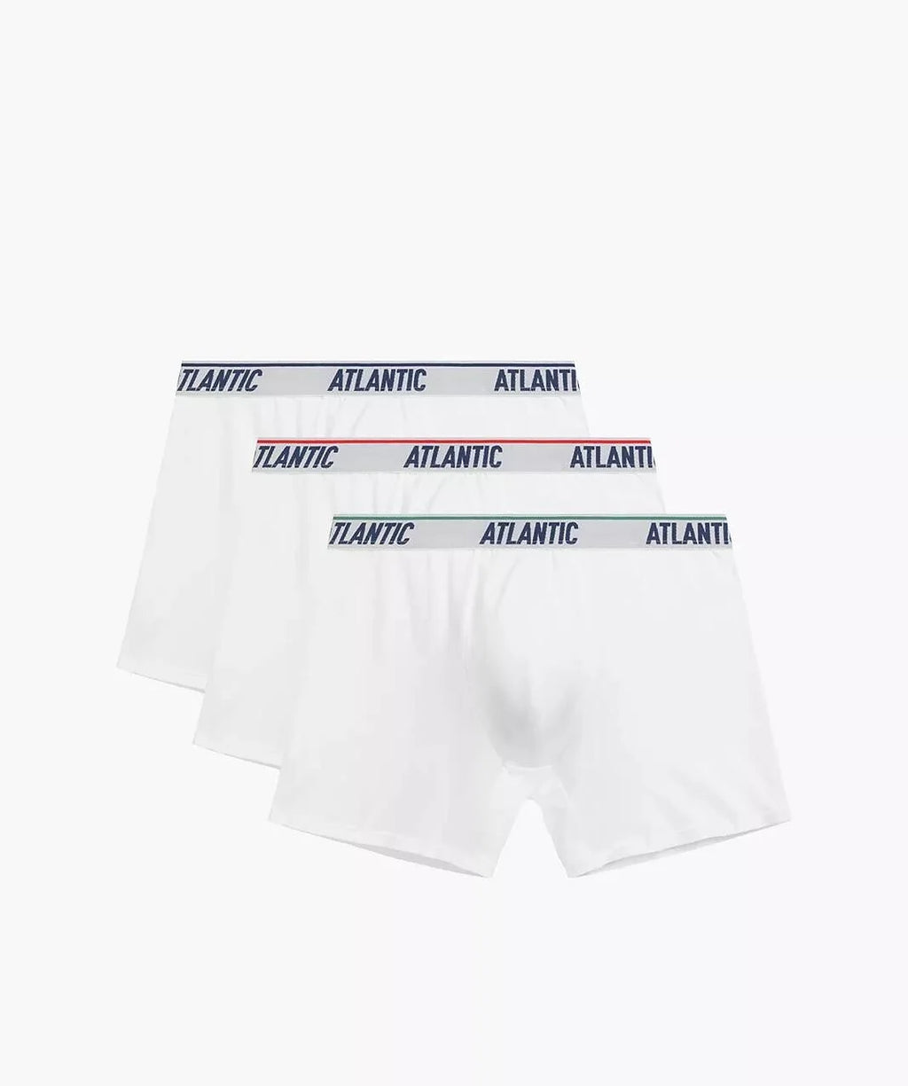 Boxer uomo long leg – set da 3 pezzi in cotone