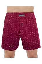 Boxer uomo morbido con bottoni in cotone elasticizzato
