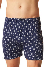 Boxer uomo morbido in cotone a gamba lunga - mxc 513