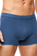 Boxer da uomo noviti in cotone stretch con elastico tunnel