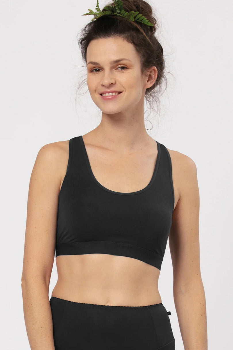 Bralette top sportivo donna in bambù natural bambu’ lbt 005
