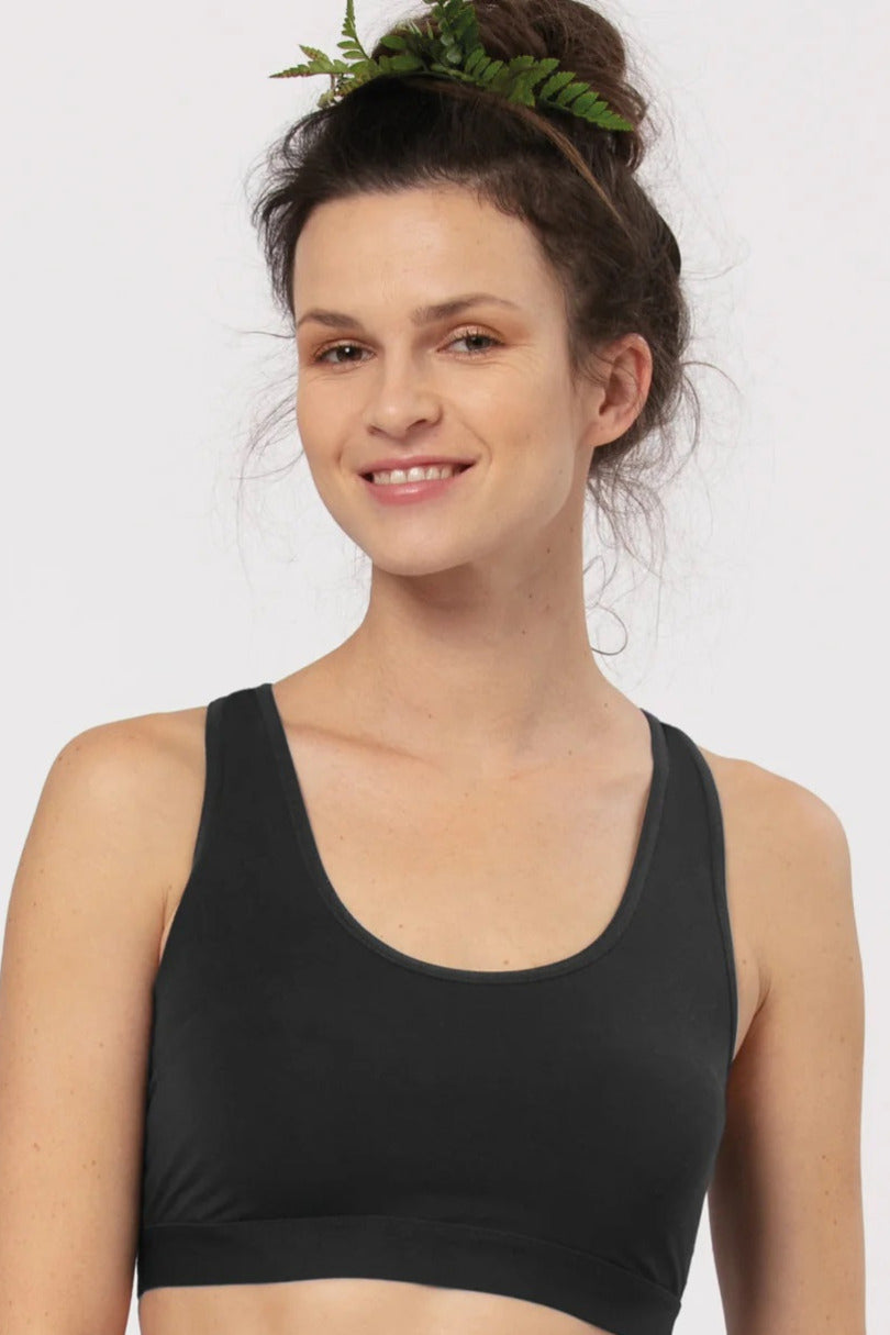Bralette top sportivo donna in bambù natural bambu’ lbt 005