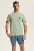 Break | pigiama uomo in cotone – set maglia manica corta