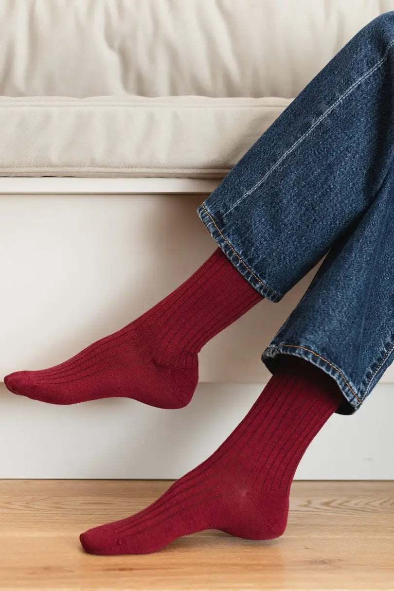 Calza corta da donna in lana merino - wool 130