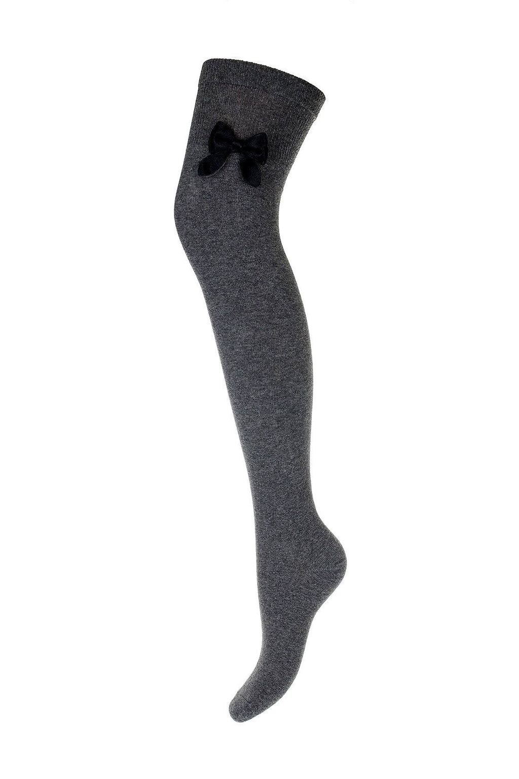 Calza parigina in cotone elasticizzato con fiocchetto | 774