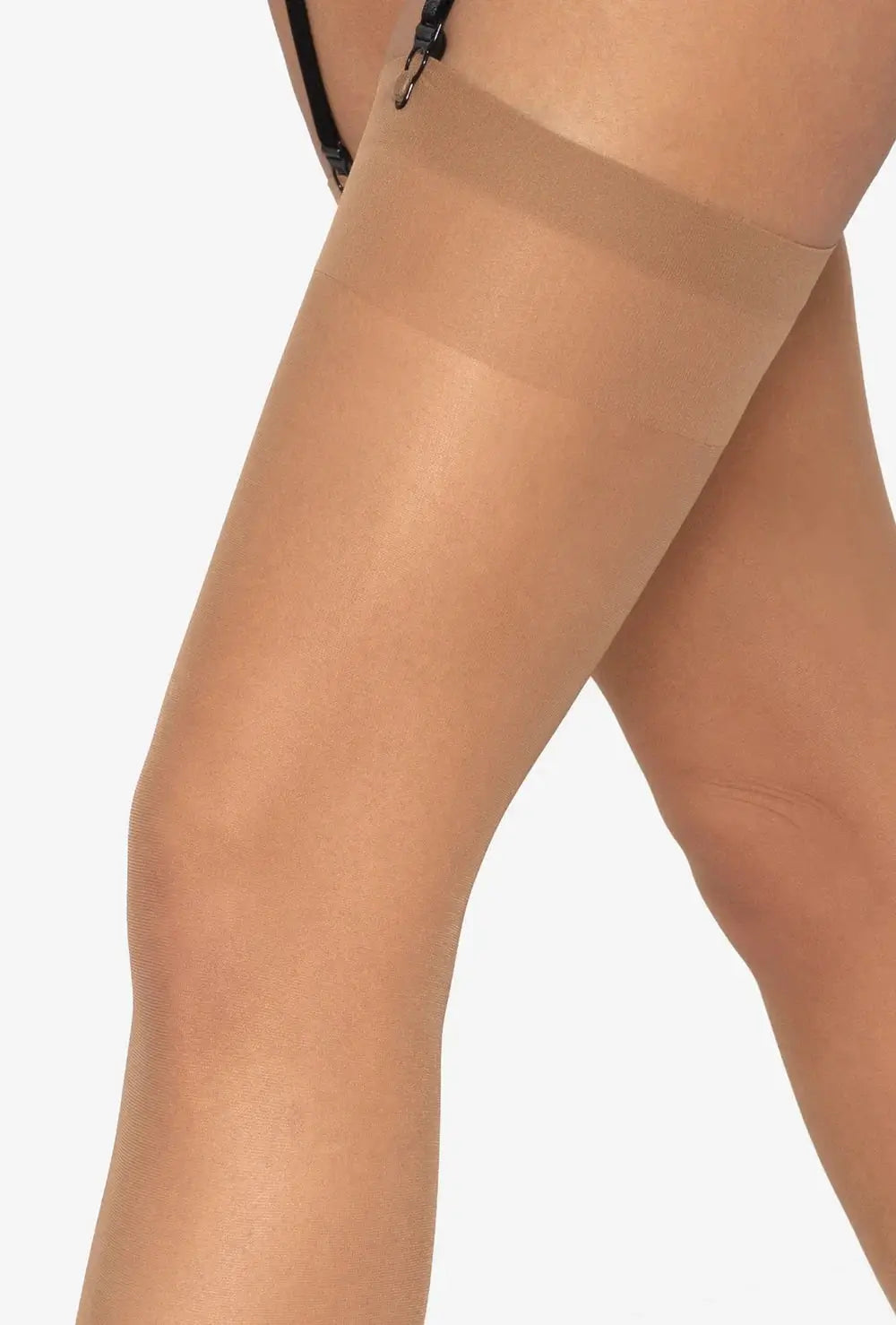 Calza da reggicalze velata - kelly - 15 den - confezione 2