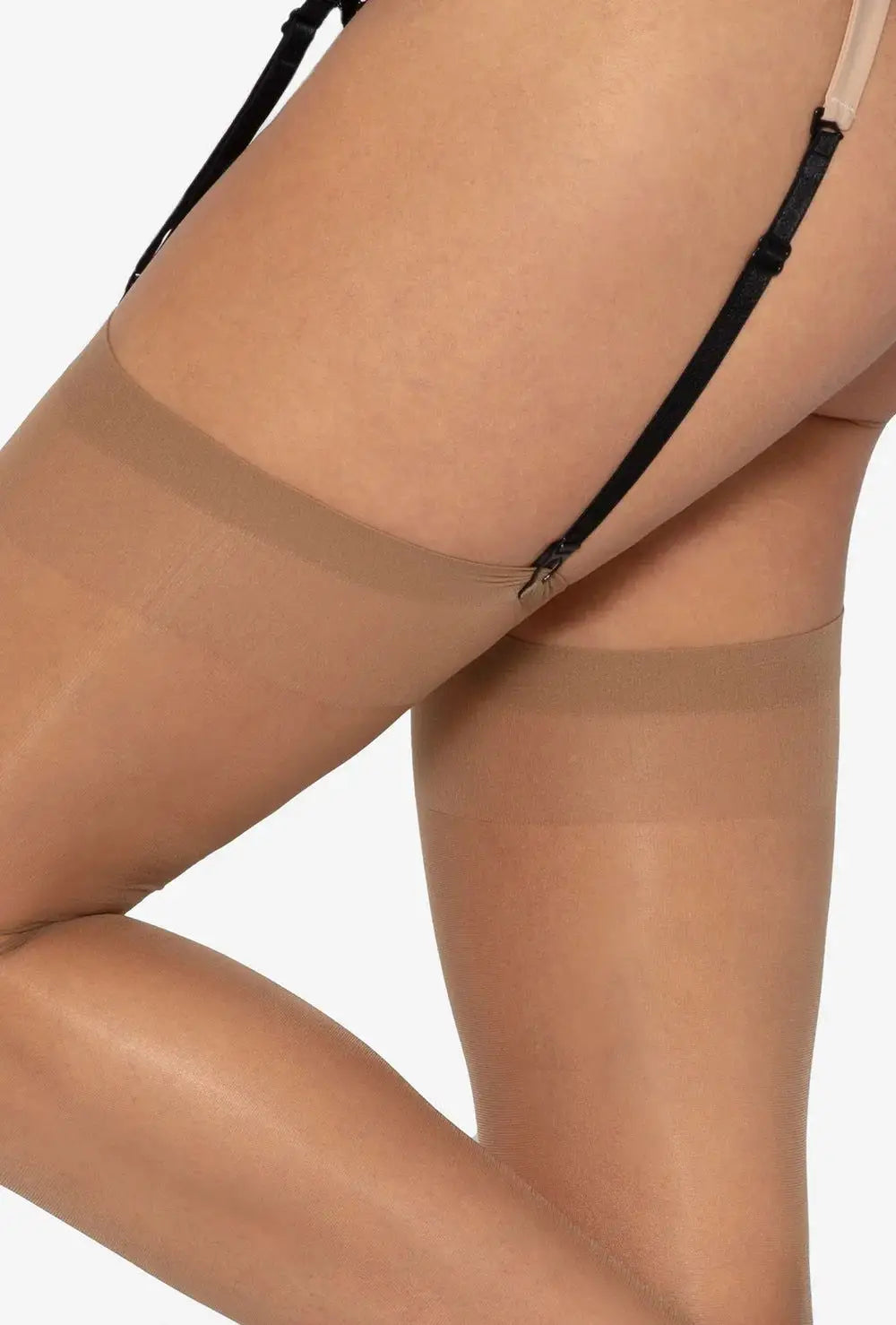 Calza da reggicalze velata - kelly - 15 den - confezione 2